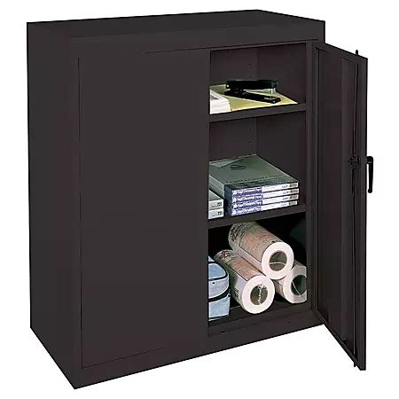 realspace steel storage cabinet 2 adjustable shelves|Realspace Storage Cabinets & Lockers .